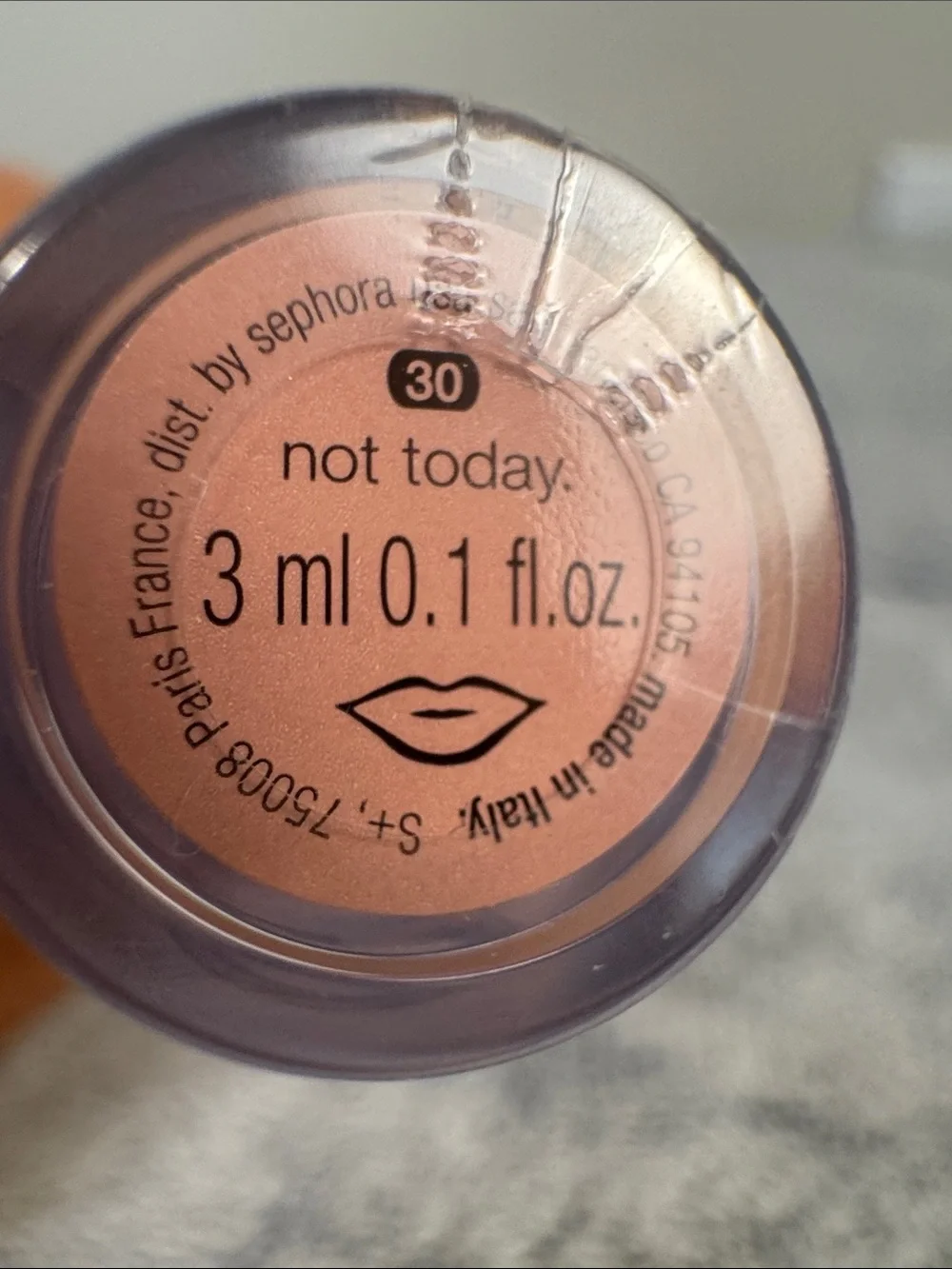 NWT Sephora Collection Glossed Lip Gloss - Shade 30 Not Today - Nude Pink